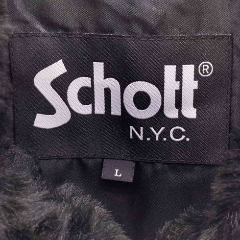 ショット Schott BOA SINGLE PEA COAT ボア シングル ピーコート メンズ import:L