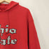 チャンピオン Champion 83~85 トリコタグ中期 USA製 REVERSE WEAVE OHIO STATE ラバープリント ハトメ 袖目無し カレッジ プルオーバーパーカー メンズ import:XL