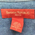 バナナリパブリック BANANA REPUBLIC 90s 赤タグ デニム コットン ボタンダウン L/S シャツ メンズ import:XL