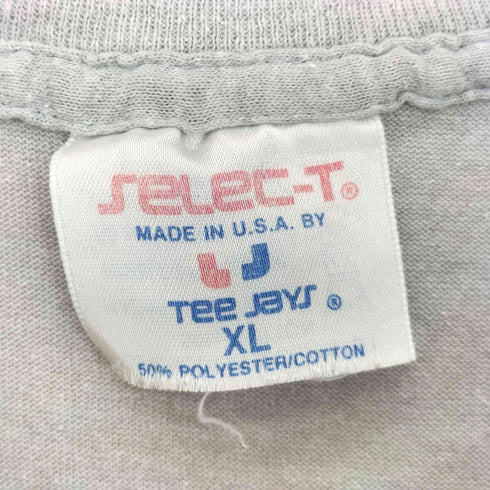 SELEC‐T 90s USA製 コットンポリ シングルステッチ A.A.B.C. Wilie Mays Sate Tournament カレッジ Tシャツ メンズ import:XL