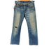 リーバイス Levis 502 ジップフライ ボタン裏4459 ダメージデニムパンツ メンズ W33 L33