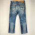 リーバイス Levis 502 ジップフライ ボタン裏4459 ダメージデニムパンツ メンズ W33 L33