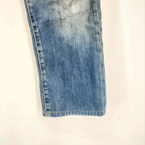 リーバイス Levis 502 ジップフライ ボタン裏4459 ダメージデニムパンツ メンズ W33 L33