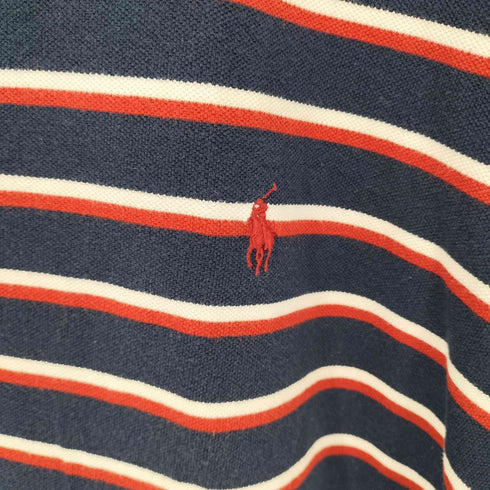ポロバイラルフローレン Polo by RALPH LAUREN ポニー刺繍 ボーダー ポロシャツ メンズ 4XB