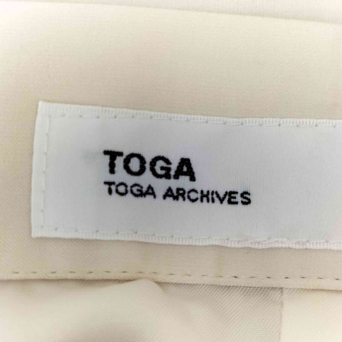 トーガ TOGA サテンライクドッキングロングスカート レディース JPN:34