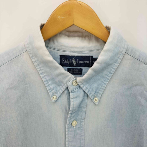 ラルフローレン RALPH LAUREN BLAIRE ポニー刺繍 ボタンダウン L/S シャツ メンズ import:XL
