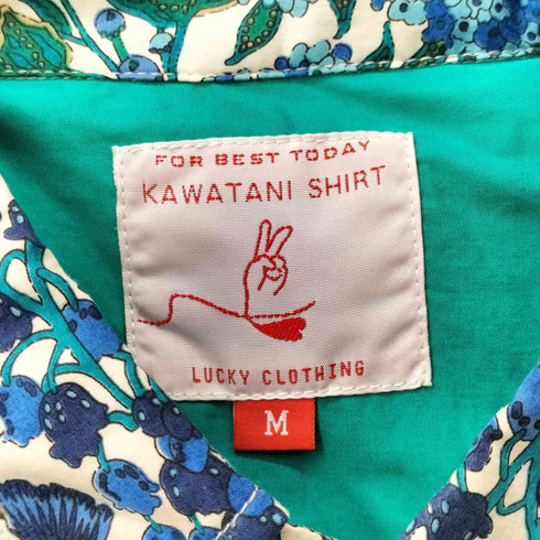 KAWATANI SHIRT 花柄 ロングスリーブシャツ メンズ JPN:M