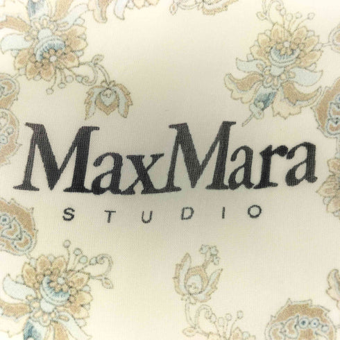 マックスマーラ MAX MARA 総柄 大判 スカーフ レディース