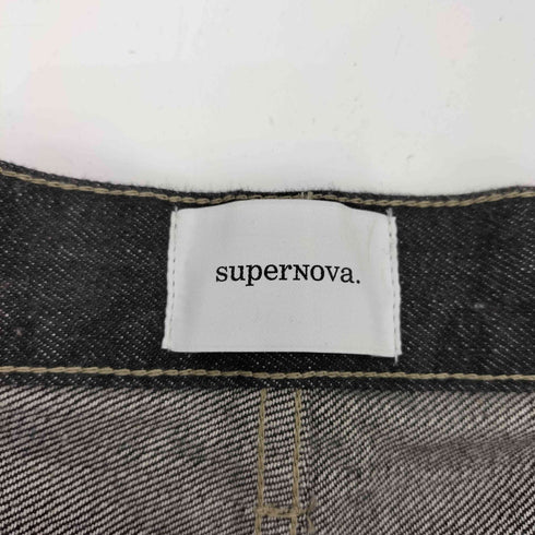 スーパーノヴァ supernova. Wide selvedge jeans - One wash セルヴィッチ ワイドデニム - ワンウォッシュ メンズ JPN:M