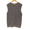 スティーブンアラン Steven Alan GASS COTTON BORDER V-NECK KNIT VEST ガスコットン ボーダー Vネック ニットベスト メンズ L