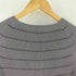 スティーブンアラン Steven Alan GASS COTTON BORDER V-NECK KNIT VEST ガスコットン ボーダー Vネック ニットベスト メンズ L