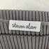 スティーブンアラン Steven Alan GASS COTTON BORDER V-NECK KNIT VEST ガスコットン ボーダー Vネック ニットベスト メンズ L