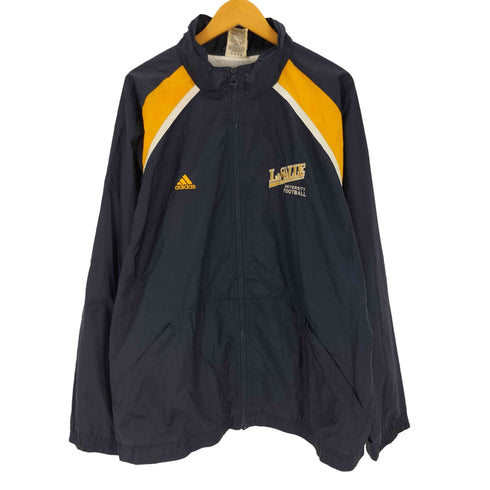 アディダス adidas TEAMタグ ナイロン トラックジャケット メンズ 2XL