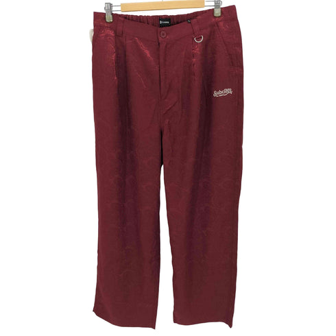 サブサエティ Subciety Paisley baggy slacks ペイズリー柄 バギースラックス メンズ JPN:XL