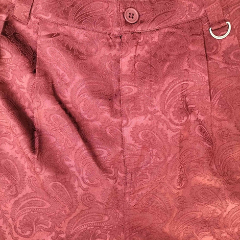サブサエティ Subciety Paisley baggy slacks ペイズリー柄 バギースラックス メンズ JPN:XL