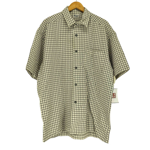 SAGA MADE IN USA ショートスリーブ チェックシャツ メンズ