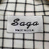 SAGA MADE IN USA ショートスリーブ チェックシャツ メンズ