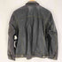 bo mike ronny 1998 LEATHER GARMENTS ステッチデザイン 2WAY レザー トラックジャケット メンズ import:L