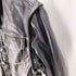 bo mike ronny 1998 LEATHER GARMENTS ステッチデザイン 2WAY レザー トラックジャケット メンズ import:L