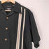ハガークロージング HAGGAR レーヨンリネン ショートスリーブ オープンカラーシャツ メンズ JPN:M