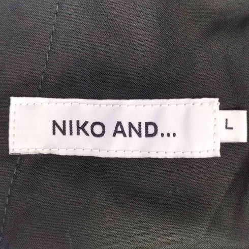 ニコアンド niko and... テックフラノベルト付きパンツ メンズ JPN:L