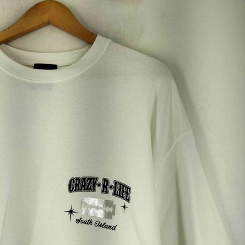 CRAZY RECKLESS LIFE 両面プリント Tシャツ メンズ JPN:XL