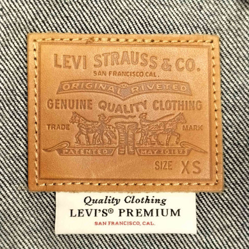 リーバイス Levis デニムジャケット トラッカージャケット レディース XS