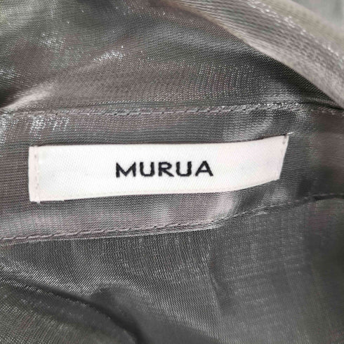 ムルーア MURUA シアーシャイニーボリュームシャツ レディース FREE