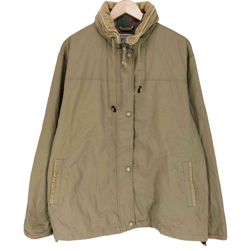 MULBERRY STREET 裏地チェック ジップブルゾン コーデュロイパイピング メンズ JPN:L