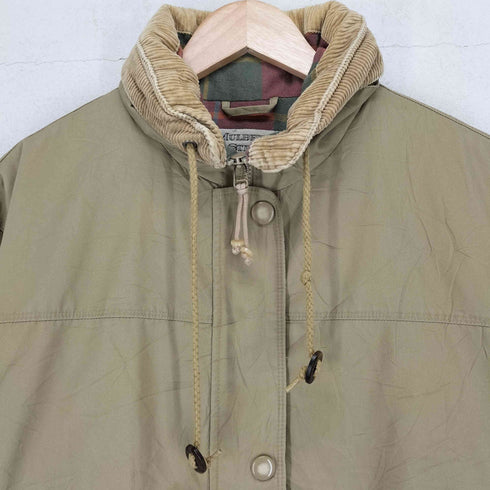 MULBERRY STREET 裏地チェック ジップブルゾン コーデュロイパイピング メンズ JPN:L