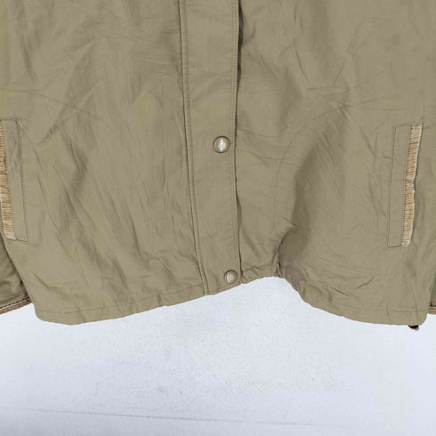 MULBERRY STREET 裏地チェック ジップブルゾン コーデュロイパイピング メンズ JPN:L