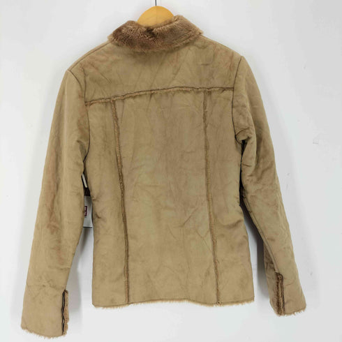 Ecce Dommani フェイクファー フェイクムートン ジャケット レディース