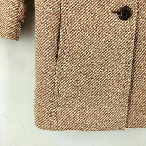 バーバリーブルーレーベル BURBERRY BLUE LABEL ANGOLA アンゴラ混 ロングコート レディース import:S