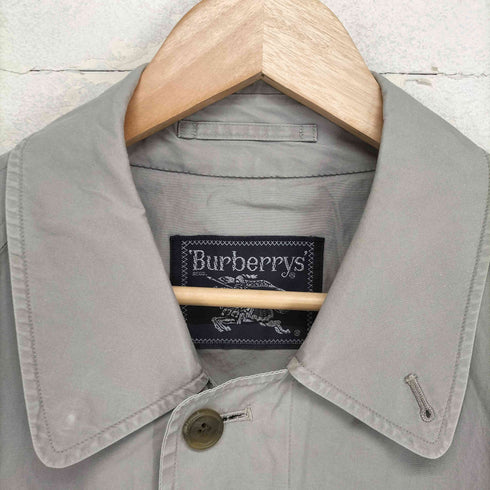 バーバリーズ BURBERRYS 比翼ステンカラーコート メンズ import:S