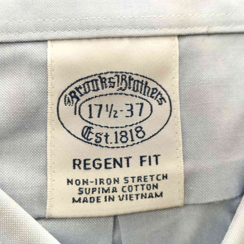 ブルックスブラザーズ BROOKS BROTHERS REGENT FIT ロングスリーブシャツ メンズ 17 1/2