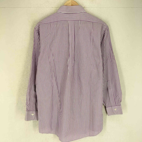 ブルックスブラザーズ BROOKS BROTHERS SLIM FIT ロングスリーブ ストライプシャツ メンズ 16