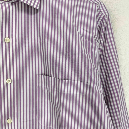 ブルックスブラザーズ BROOKS BROTHERS SLIM FIT ロングスリーブ ストライプシャツ メンズ 16