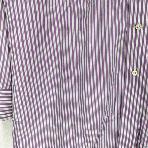 ブルックスブラザーズ BROOKS BROTHERS SLIM FIT ロングスリーブ ストライプシャツ メンズ 16
