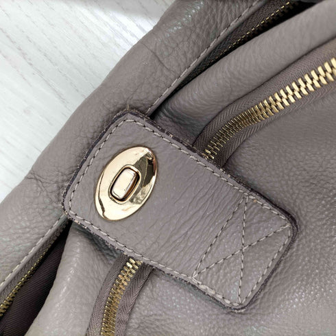 2WAY レザー ショルダーバッグ レディース