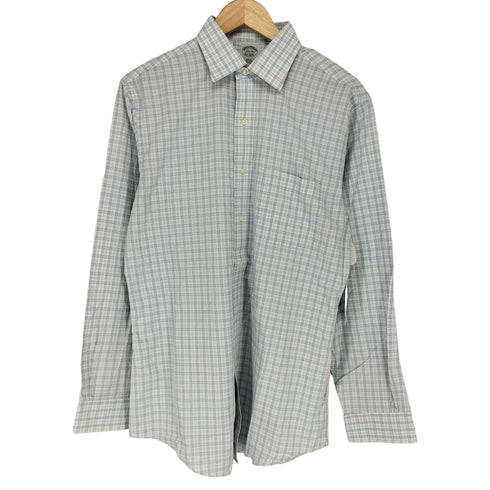 ブルックスブラザーズ BROOKS BROTHERS SLIM FIT ロングスリーブチェックシャツ メンズ 15 1/2
