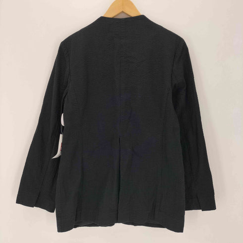 デミルクスビームス Demi-Luxe BEAMS サッカー ラペルレスジャケット レディース 38