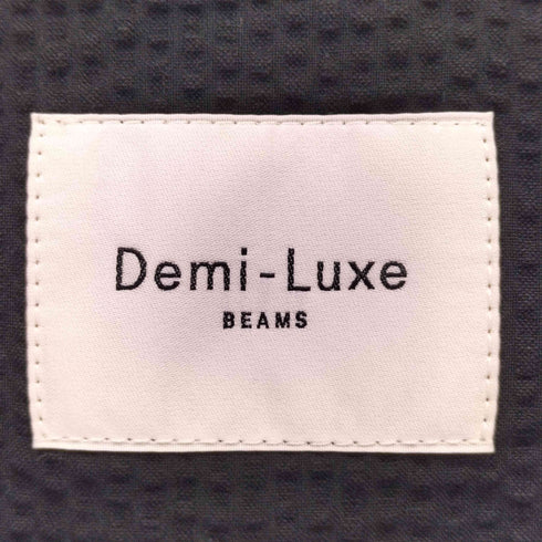 デミルクスビームス Demi-Luxe BEAMS サッカー ラペルレスジャケット レディース 38