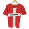 DANMARK 国旗モチーフ Tシャツ 袖裾シングル メンズ JPN:S
