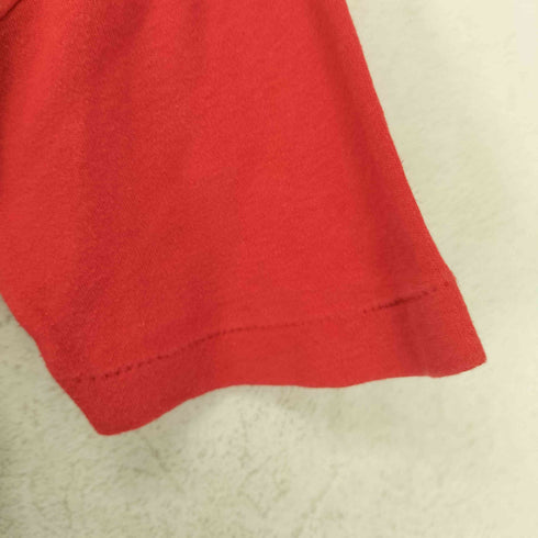 DANMARK 国旗モチーフ Tシャツ 袖裾シングル メンズ JPN:S