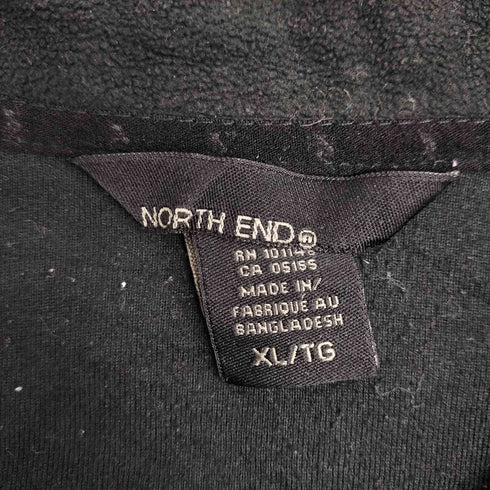 ノースエンド NORTH END 企業ロゴ刺繍 フリースジャケット メンズ import:XL