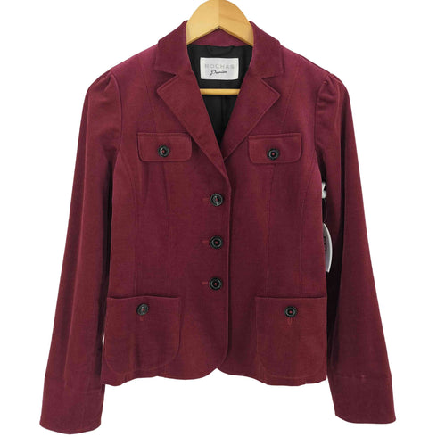 ロシャス Rochas 3B コーデュロイ ジャケット レディース 9