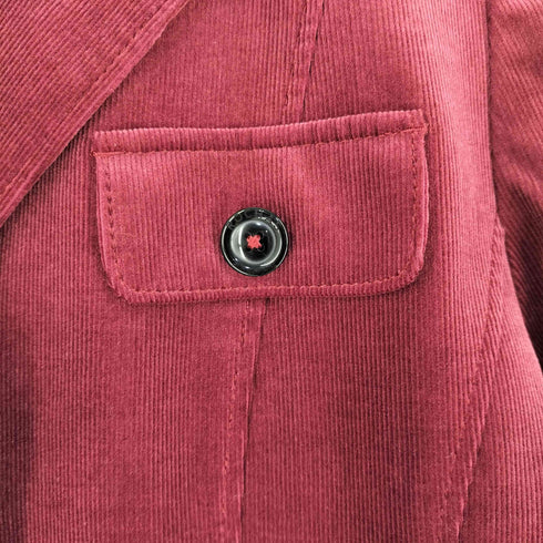 ロシャス Rochas 3B コーデュロイ ジャケット レディース 9
