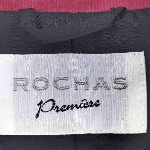 ロシャス Rochas 3B コーデュロイ ジャケット レディース 9