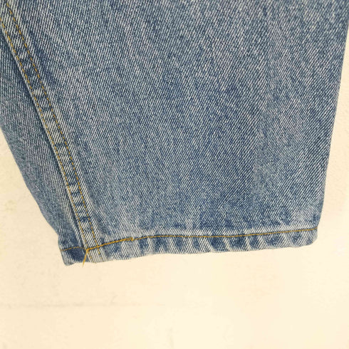 エディーバウアー Eddie Bauer 90S 白タグ バギーデニム メンズ 32×32