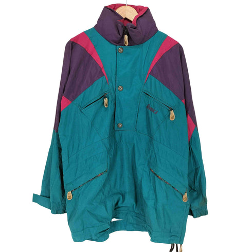 NORDICA スタンドカラー プルオーバージャケット マルチカラー メンズ